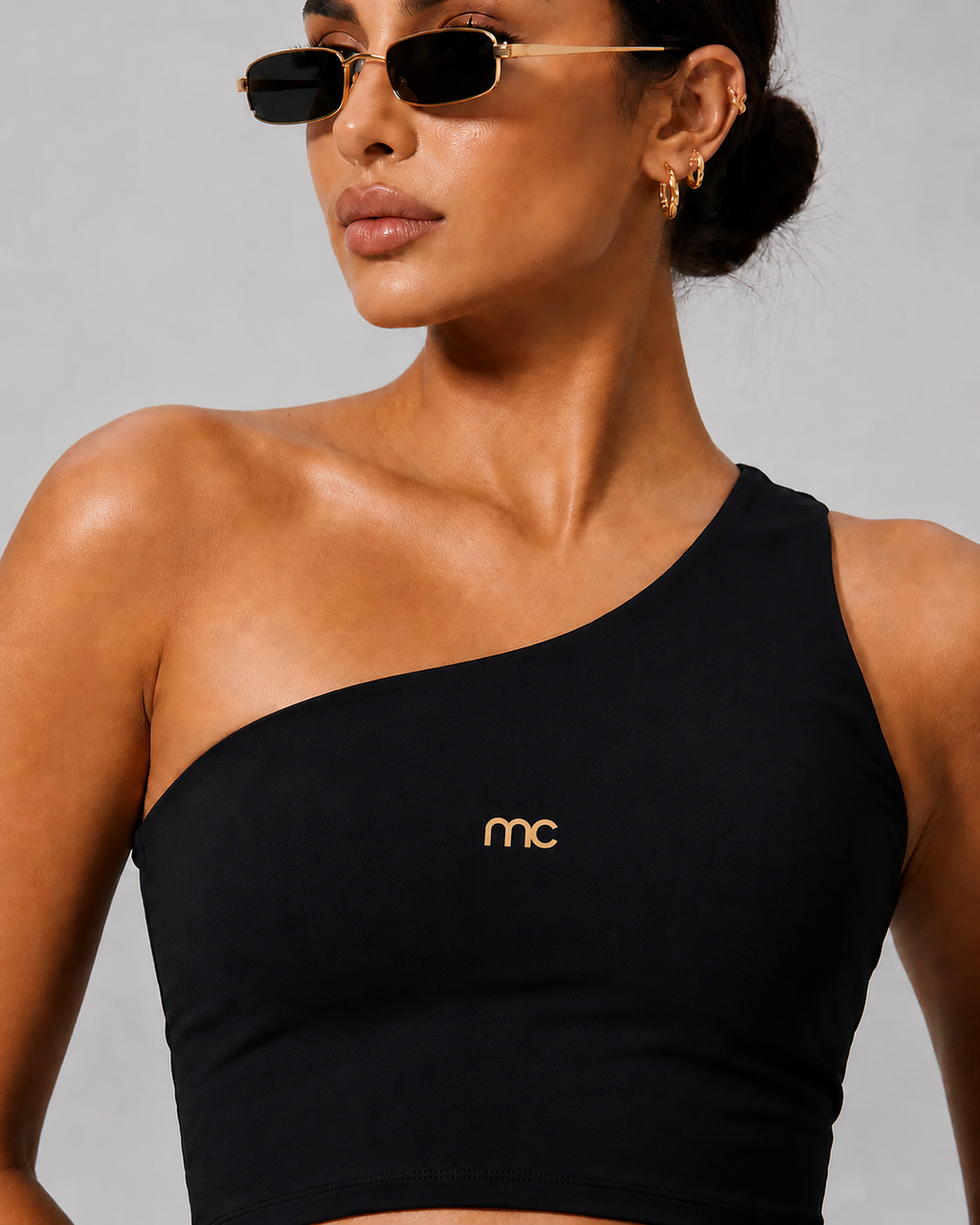 MC Asym Wrap Active Top