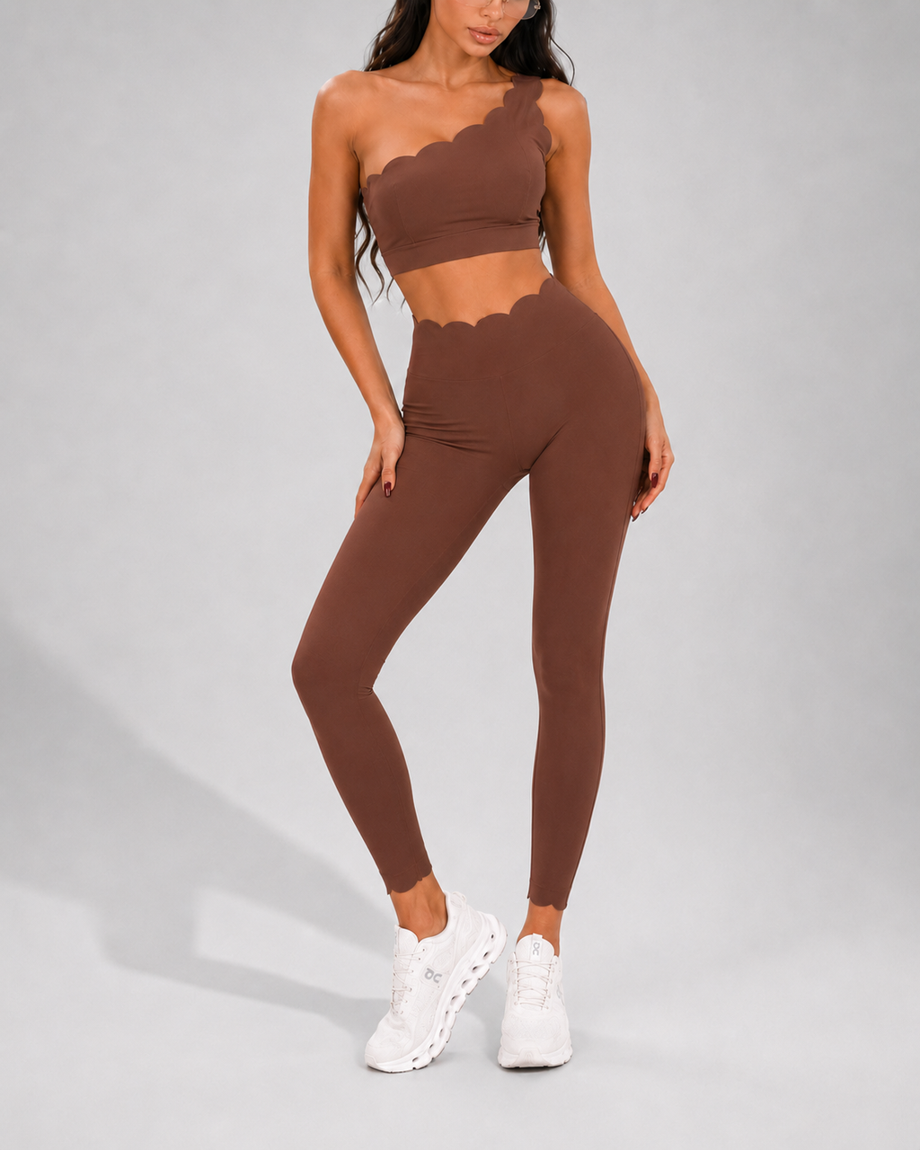 MC Scallop High-Rise Leggings