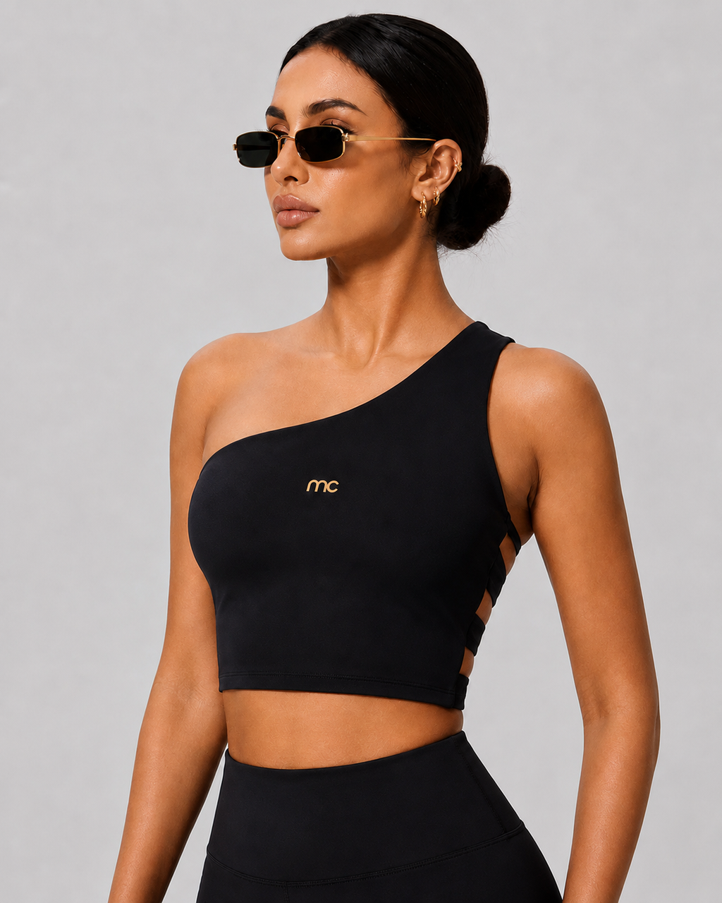 MC Asym Wrap Active Top