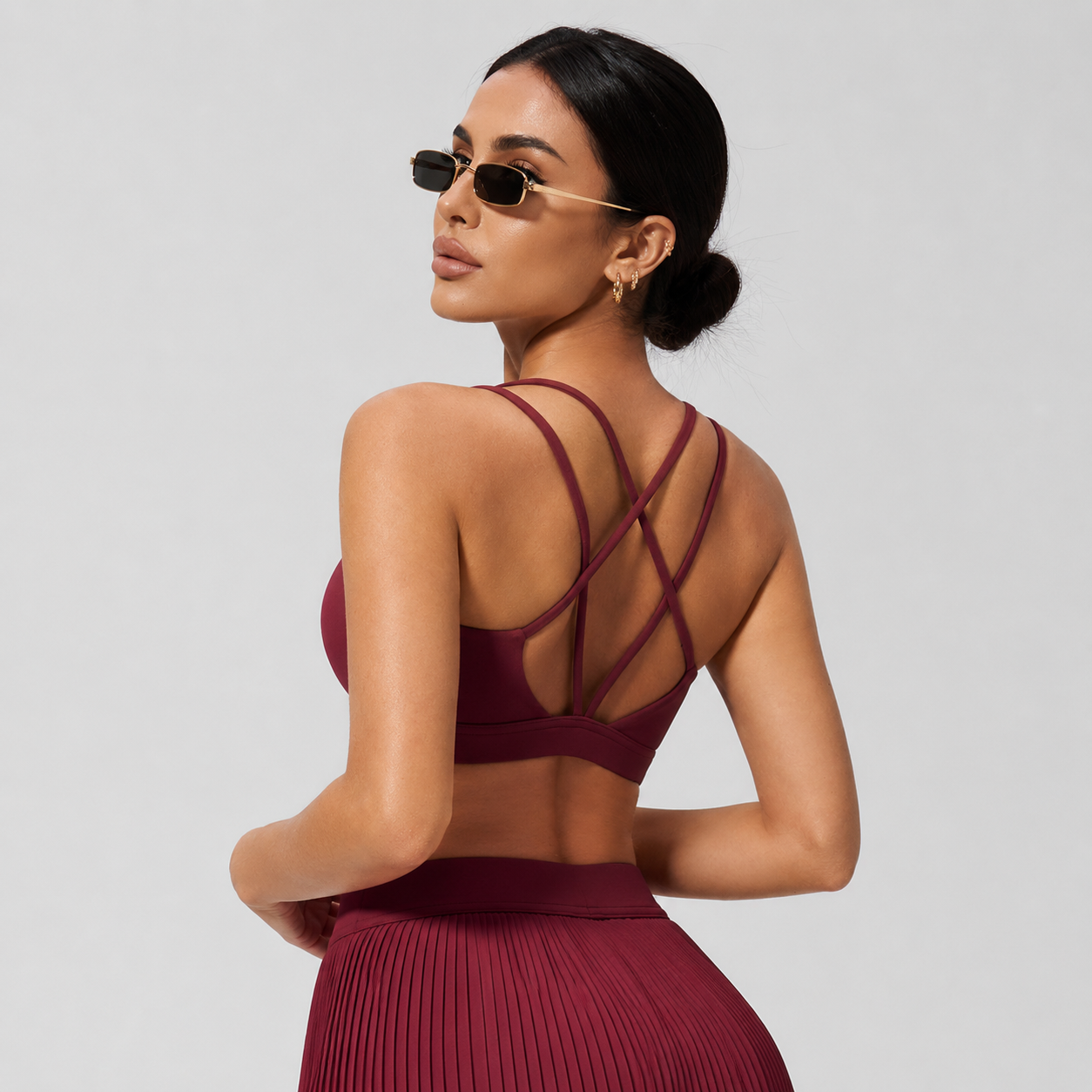 MC Cross Back Sports Bra