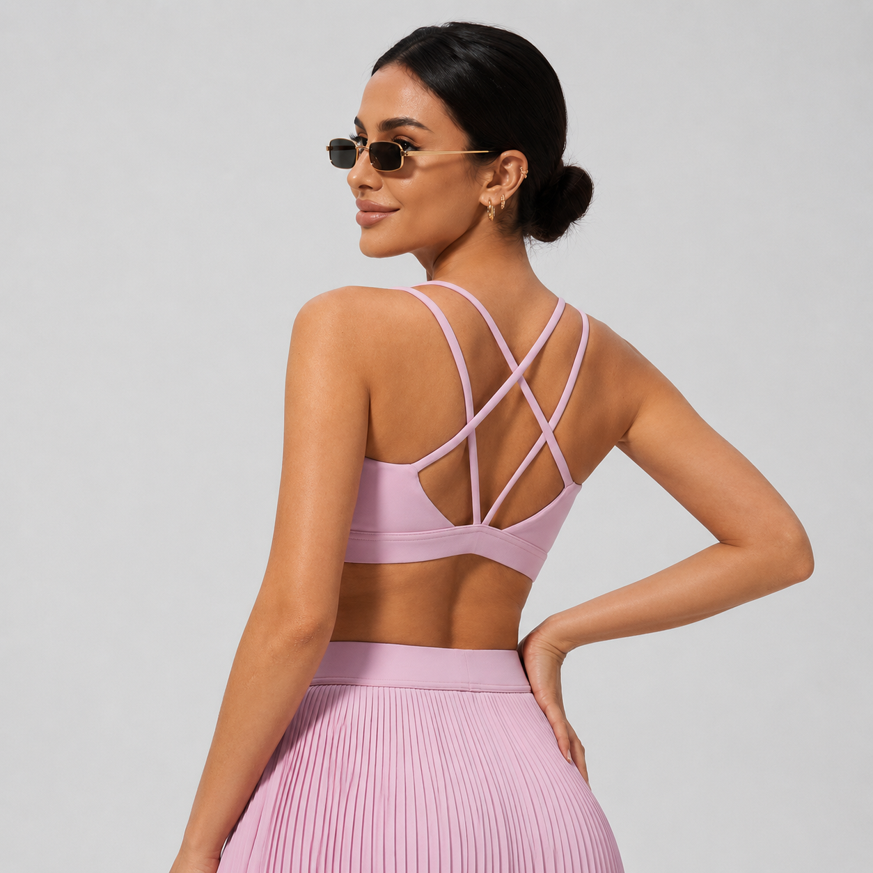MC Cross Back Sports Bra