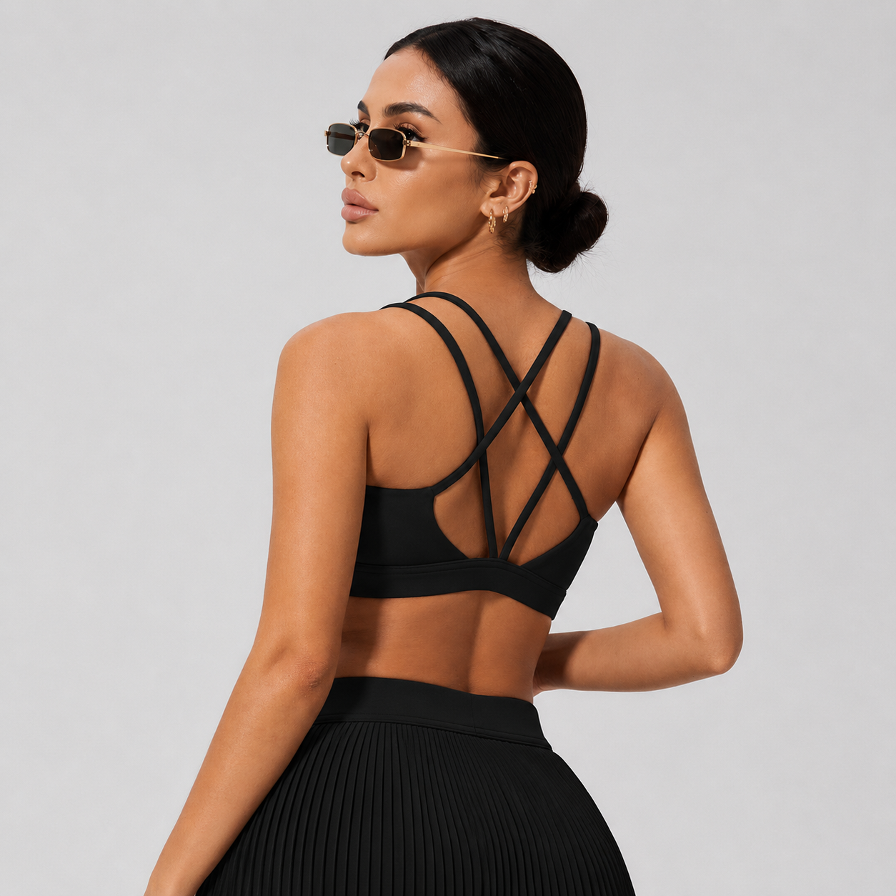 MC Cross Back Sports Bra
