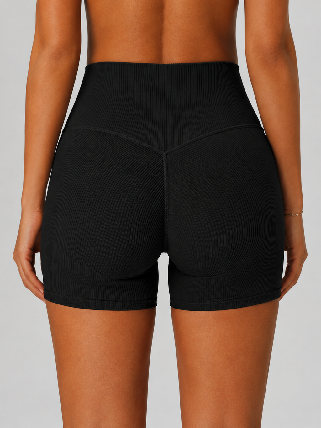 MC Ribbed Sculpt Shorts