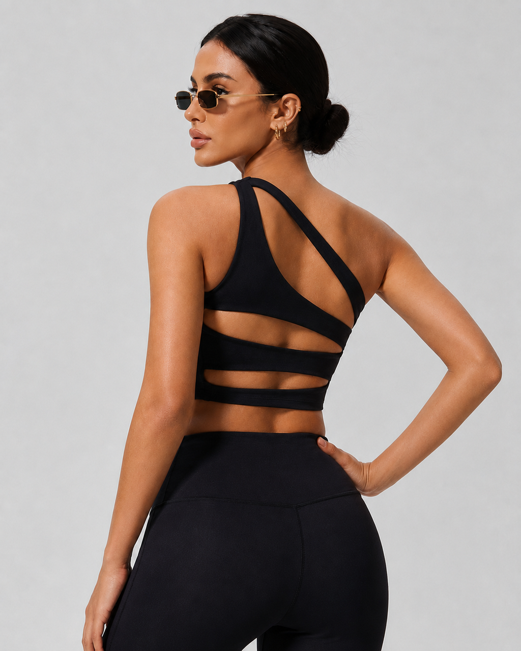MC Asym Wrap Active Top