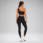 MC Scallop One-Shoulder Sports Bra