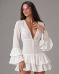 MC Soleil Ruffle Mini Dress