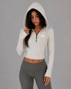 MC CloudZip Cropped Hoodie