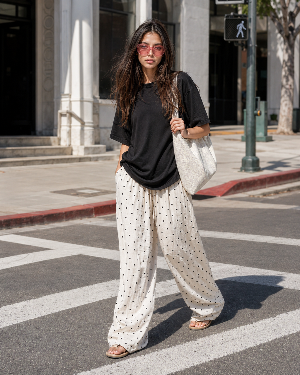 MC Off Duty Linen-Blend Pants