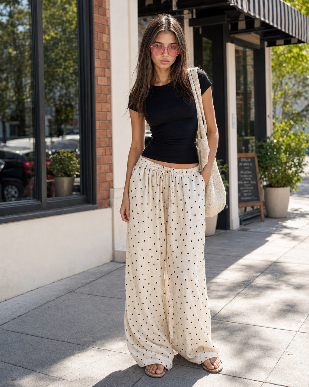 MC Off Duty Linen-Blend Pants
