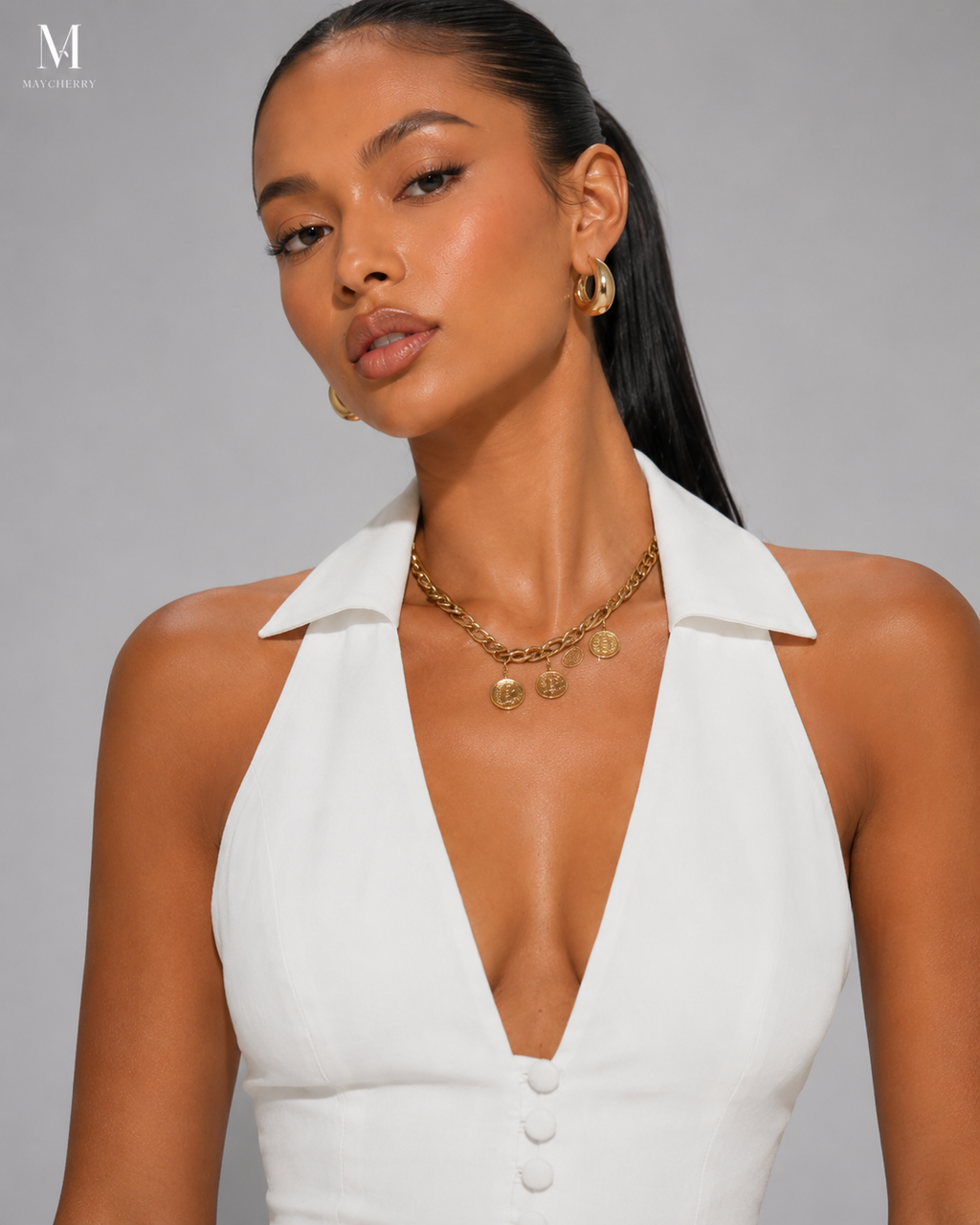 MC After Hours Halter Vest Top