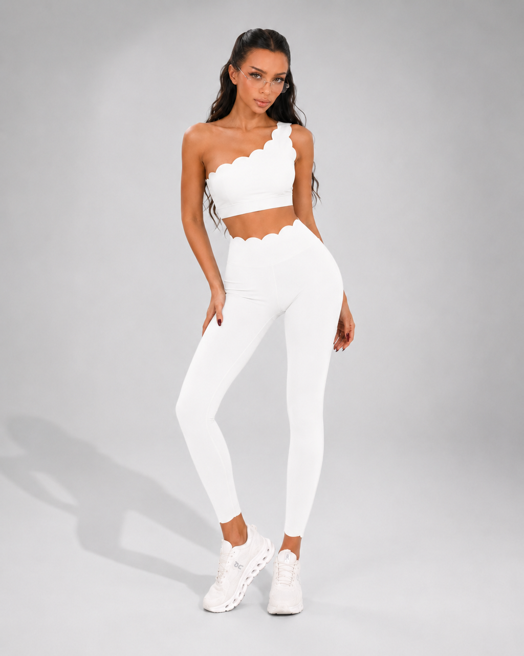 MC Scallop High-Rise Leggings