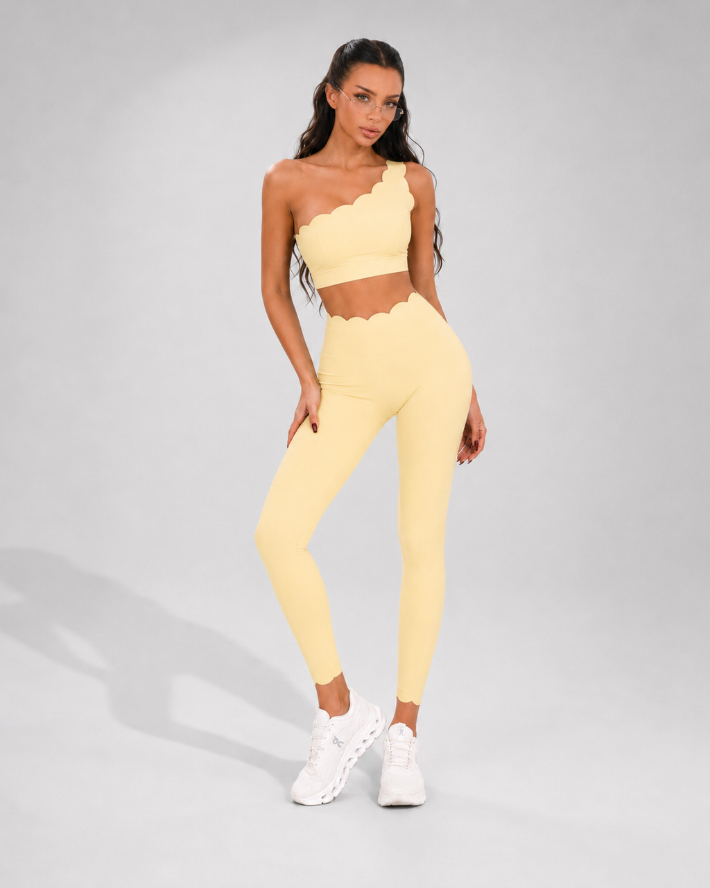 MC Scallop High-Rise Leggings