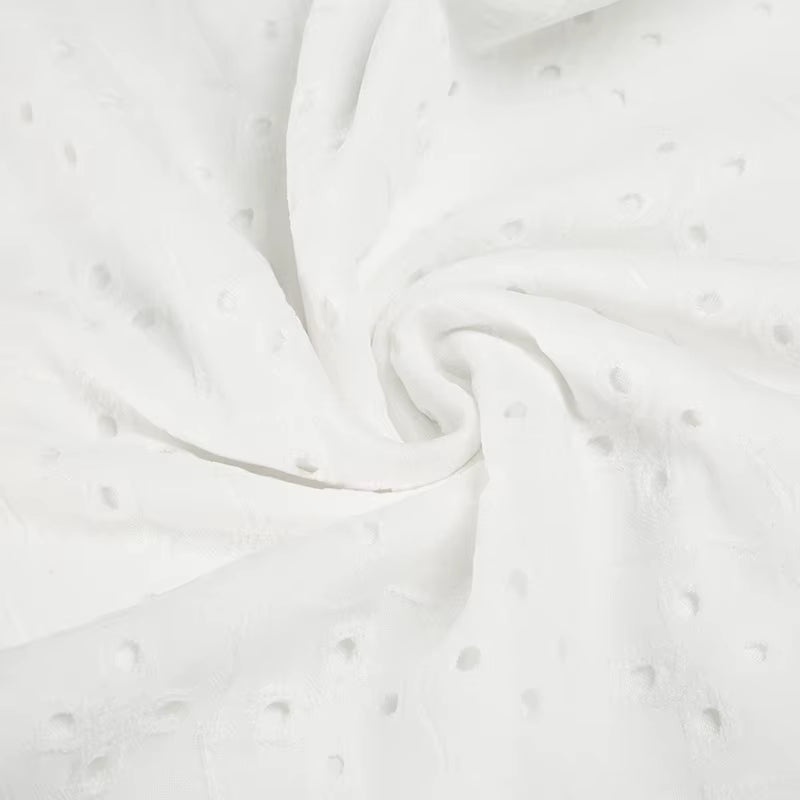 MC Fleur Eyelet Mini Dress
