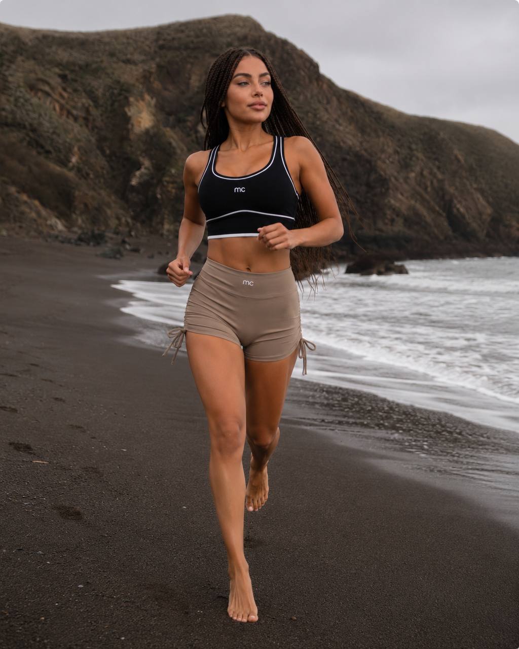MC Ruched Active Shorts