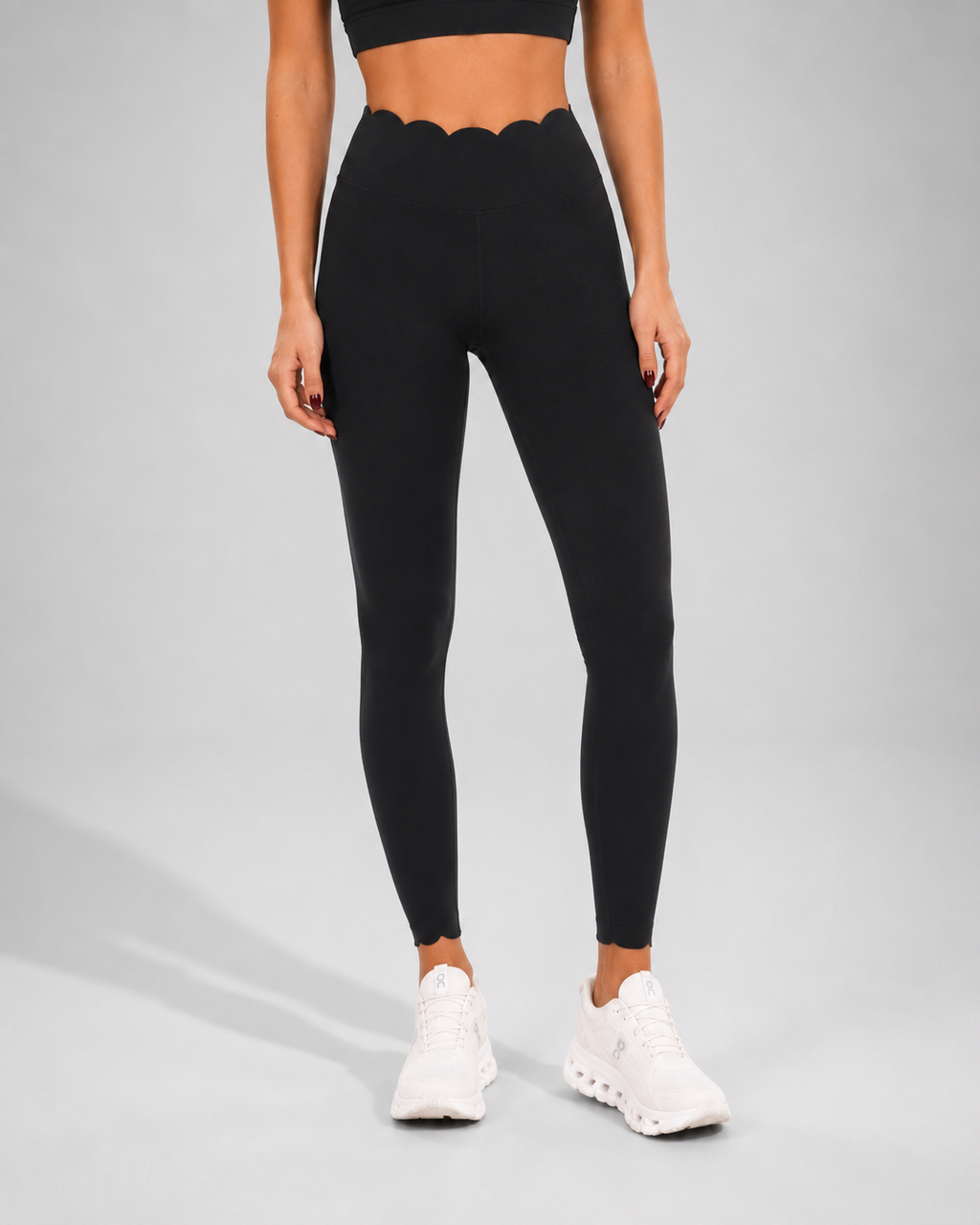 MC Scallop High-Rise Leggings