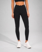 MC Scallop High-Rise Leggings