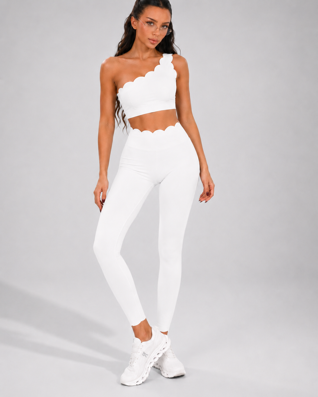 MC Scallop High-Rise Leggings